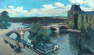 The Seine, Paris, 1907 by Alexander Jamieson